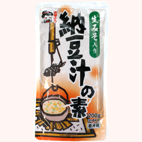 生みそ入り納豆汁の素